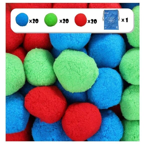 COPY - Kuango 60 Reusable Cotton Water Balls Outdoor Toys for Kids - Picture 3 of 7